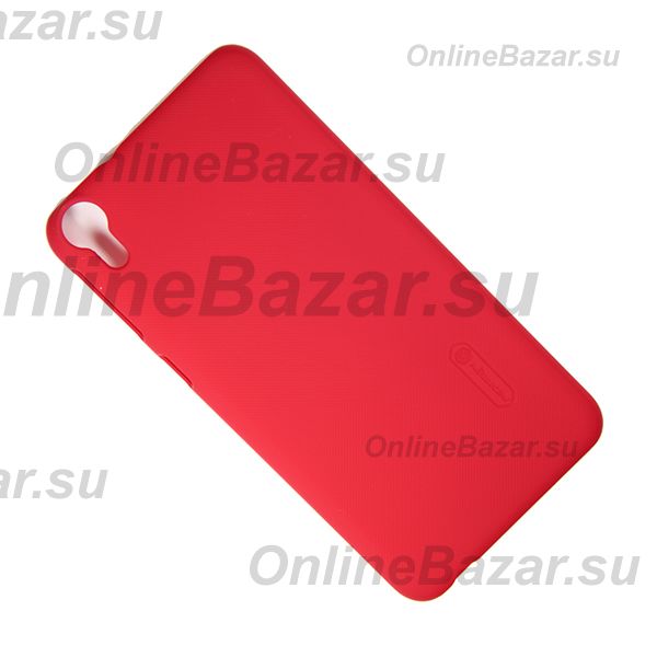 Чехол для HTC Desire 820 задняя крышка пластик ребристый Nillkin <красный> ― OnlineBazar.su
