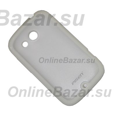 Чехол для HTC PL01100 задняя крышка пластиково-силиконовый Pisen <белый> ― OnlineBazar.su