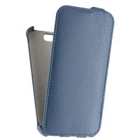 Чехол для HTC One (A9) флип кожзам №1 <синий> ― OnlineBazar.su
