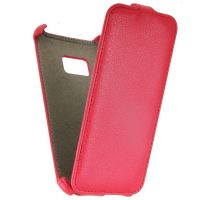 Чехол для HTC One M9 флип кожзам №1 <красный> ― OnlineBazar.su