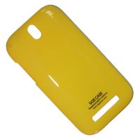 Чехол для HTC One SV (T528t) задняя крышка пластик лакированный SGP Case Ultra Slider <желтый> ― OnlineBazar.su