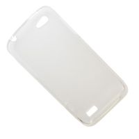 Чехол для HTC One V (T320e) силиконовый матовый <прозрачный> ― OnlineBazar.su