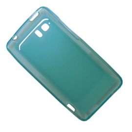 Чехол для HTC Raider 4G (X710e) силиконовый матовый <голубой>