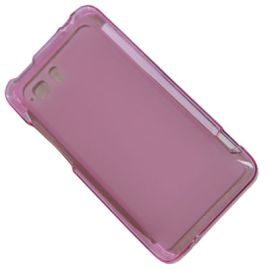 Чехол для HTC Raider 4G (X710e) силиконовый матовый <розовый>