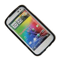 Чехол для HTC PI39200 силиконовый матовый <черный> ― OnlineBazar.su