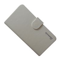 Чехол для HTC X920e (Butterfly) флип боковой натуральная кожа Xuenair Wax Oil Series <белый> ― OnlineBazar.su