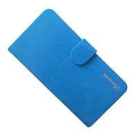 Чехол для HTC X920e (Butterfly) флип боковой натуральная кожа Xuenair Wax Oil Series <голубой> ― OnlineBazar.su