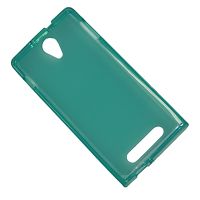 Чехол для Highscreen Thor силиконовый матовый <синий> ― OnlineBazar.su