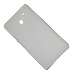Чехол для Huawei HW-03E задняя крышка пластик ребристый Nillkin <белый>