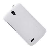 Чехол для Huawei Ascend G610 задняя крышка пластик ребристый Nillkin <белый> ― OnlineBazar.su