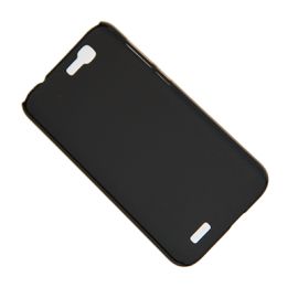 Чехол для Huawei G760-L01 задняя крышка пластик ребристый Nillkin <черный>