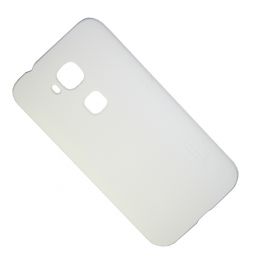 Чехол для Huawei Ascend G8 задняя крышка пластик ребристый Nillkin <белый>