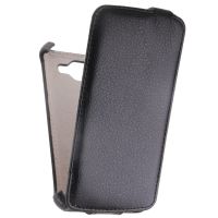 Чехол для Huawei Ascend Y520 флип кожзам №1 <черный> ― OnlineBazar.su