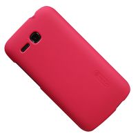 Чехол для Huawei Ascend Y600 задняя крышка пластик ребристый Nillkin <красный> ― OnlineBazar.su