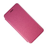 Чехол для Huawei Enjoy 5S флип боковой пластик-кожзам Nillkin Sparkle <розовый> ― OnlineBazar.su