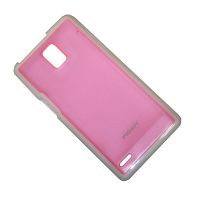 Чехол для Huawei U9200 (Ascend P1) задняя крышка пластиково-силиконовый Pisen <розовый> ― OnlineBazar.su