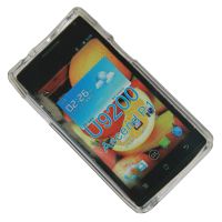 Чехол для Huawei U9200 (Ascend P1) силиконовый матовый <прозрачный> ― OnlineBazar.su