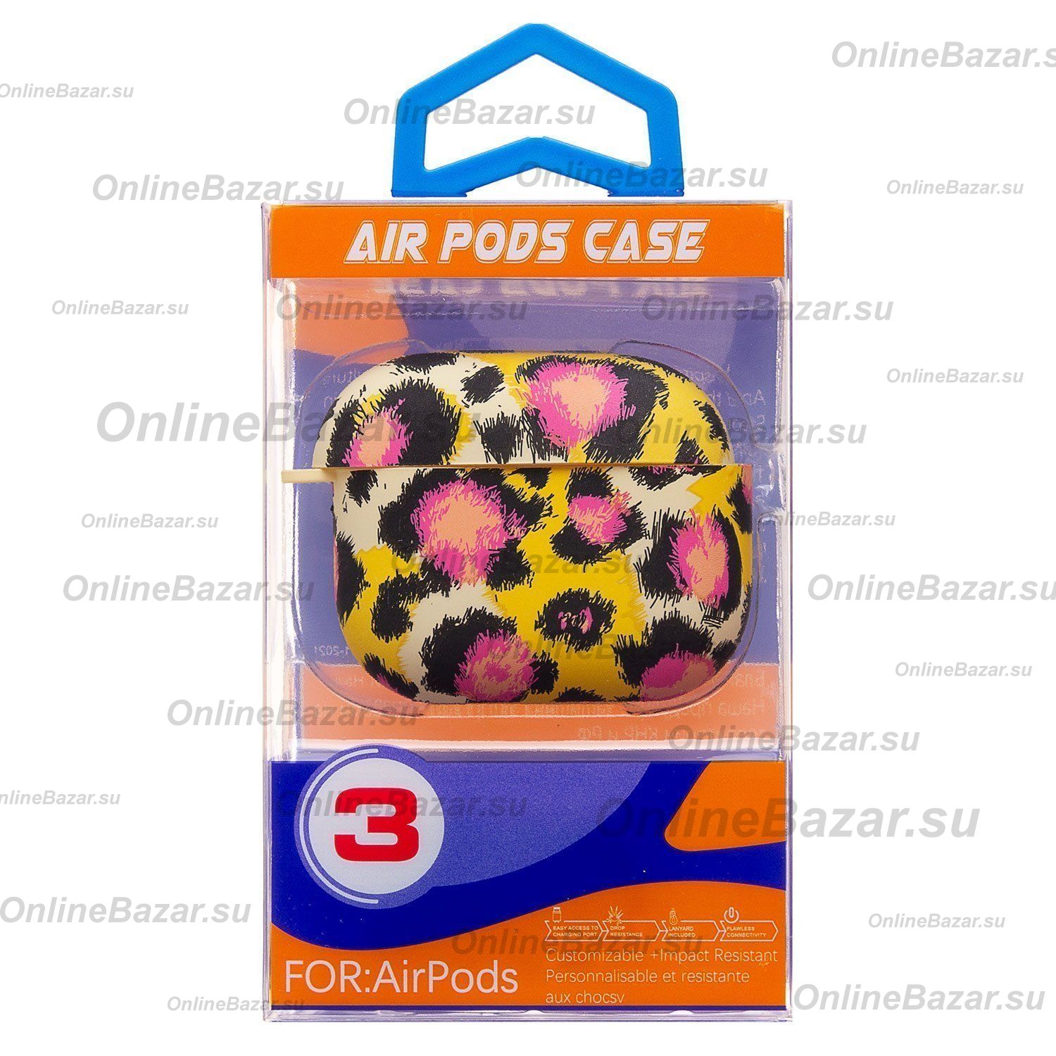 Чехол для кейса наушников Apple AirPods 3 Luxo силиконовый (рис. 110) ― OnlineBazar.su