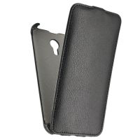 Чехол для Meizu M1 Metal (M57A) флип кожзам №1 <черный> ― OnlineBazar.su