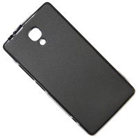 Чехол для Micromax Q414 (Canvas Blaze 4G+) силиконовый матовый <черный> ― OnlineBazar.su