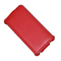 Чехол для Micromax A290 флип кожзам №1 <красный> ― OnlineBazar.su