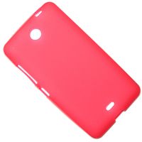 Чехол для Microsoft RM-1099 силиконовый матовый <красный> ― OnlineBazar.su