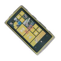Чехол для Nokia 830 Lumia силиконовый матовый <белый> ― OnlineBazar.su