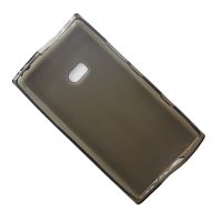 Чехол для Nokia 900 Lumia силиконовый матовый <серый> ― OnlineBazar.su