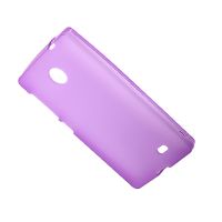 Чехол для Nokia X+ Dual Sim силиконовый матовый <фиолетовый> ― OnlineBazar.su