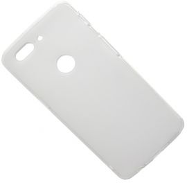Чехол для OnePlus 5T силиконовый матовый <белый>