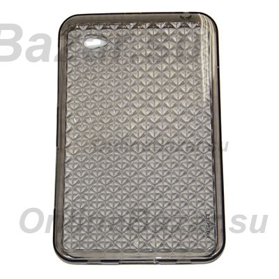 Чехол для Samsung P1010 (Galaxy Tab WiFi) силиконовый Pisen <прозрачно-серый> ― OnlineBazar.su