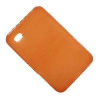 Чехол для Samsung P1000 (Galaxy Tab) силиконовый глянцевый <оранжевый> ― OnlineBazar.su