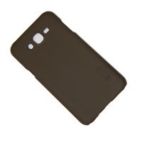 Чехол для Samsung SM-J700F (Galaxy J7) задняя крышка пластик ребристый Nillkin <коричневый> ― OnlineBazar.su