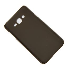 Чехол для Samsung SM-J700F (Galaxy J7) задняя крышка пластик ребристый Nillkin <коричневый>