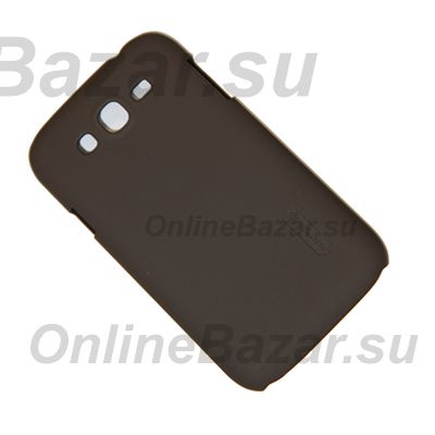 Чехол для Samsung i9062 (Galaxy Grand Neo) задняя крышка пластик ребристый Nillkin <коричневый> ― OnlineBazar.su
