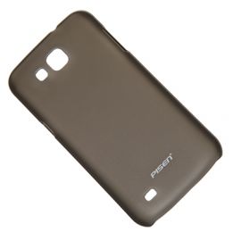 Чехол для Samsung i9260 (Galaxy Premier) задняя крышка пластиковый Pisen <прозрачно-коричневый>
