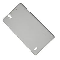 Чехол для Sony E5363 (Xperia C4 Dual) задняя крышка пластик ребристый Nillkin <белый> ― OnlineBazar.su