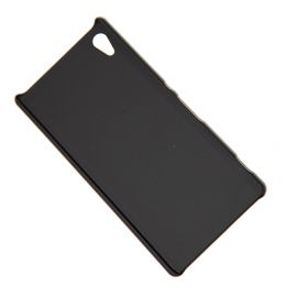 Чехол для Sony Xperia Z4 задняя крышка пластик ребристый Nillkin <черный>