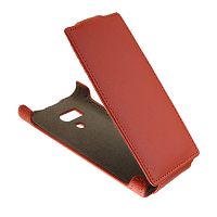 Чехол для Sony LT26w (Xperia Acro S) флип кожзам №1 <оранжевый> ― OnlineBazar.su