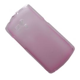 Чехол для Sony MT25 (Xperia Neo L) силиконовый матовый <розовый>