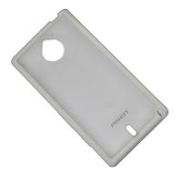 Чехол для Sony MT27 (Xperia Sola) задняя крышка пластиково-силиконовый Pisen <белый> ― OnlineBazar.su