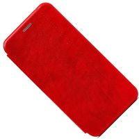 Чехол для Xiaomi Redmi 8A флип боковой кожзам №3 <красный> ― OnlineBazar.su