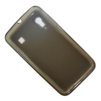 Чехол для ZTE V961 силиконовый матовый <серый> ― OnlineBazar.su