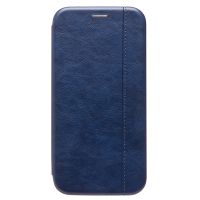 Чехол для Apple iPhone 16 Pro Max флип боковой кожзам №3 <синий> ― OnlineBazar.su