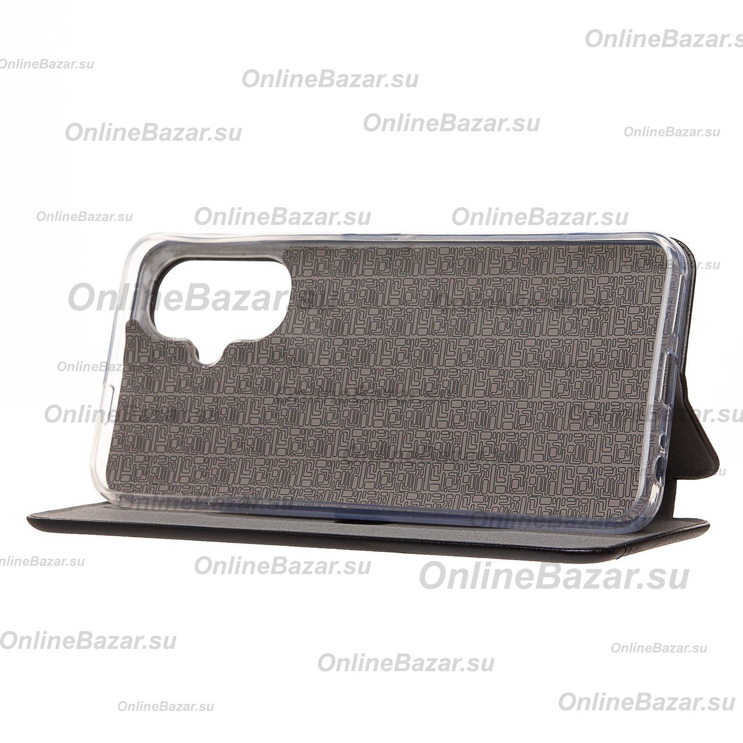 Чехол для Infinix Smart 10 (X6725) флип боковой кожзам №3 <черный> ― OnlineBazar.su