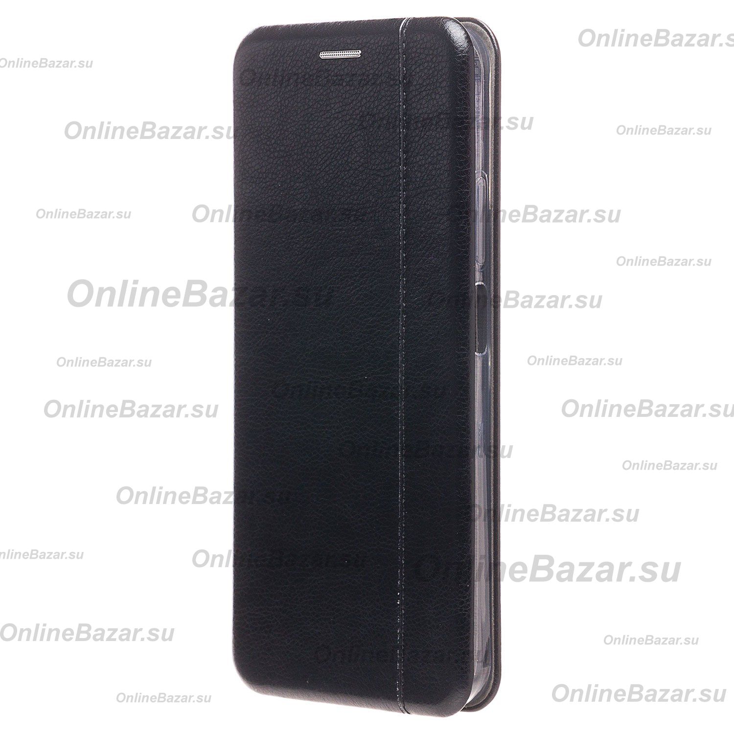 Чехол для Oppo A17 флип боковой кожзам №3 <черный> ― OnlineBazar.su