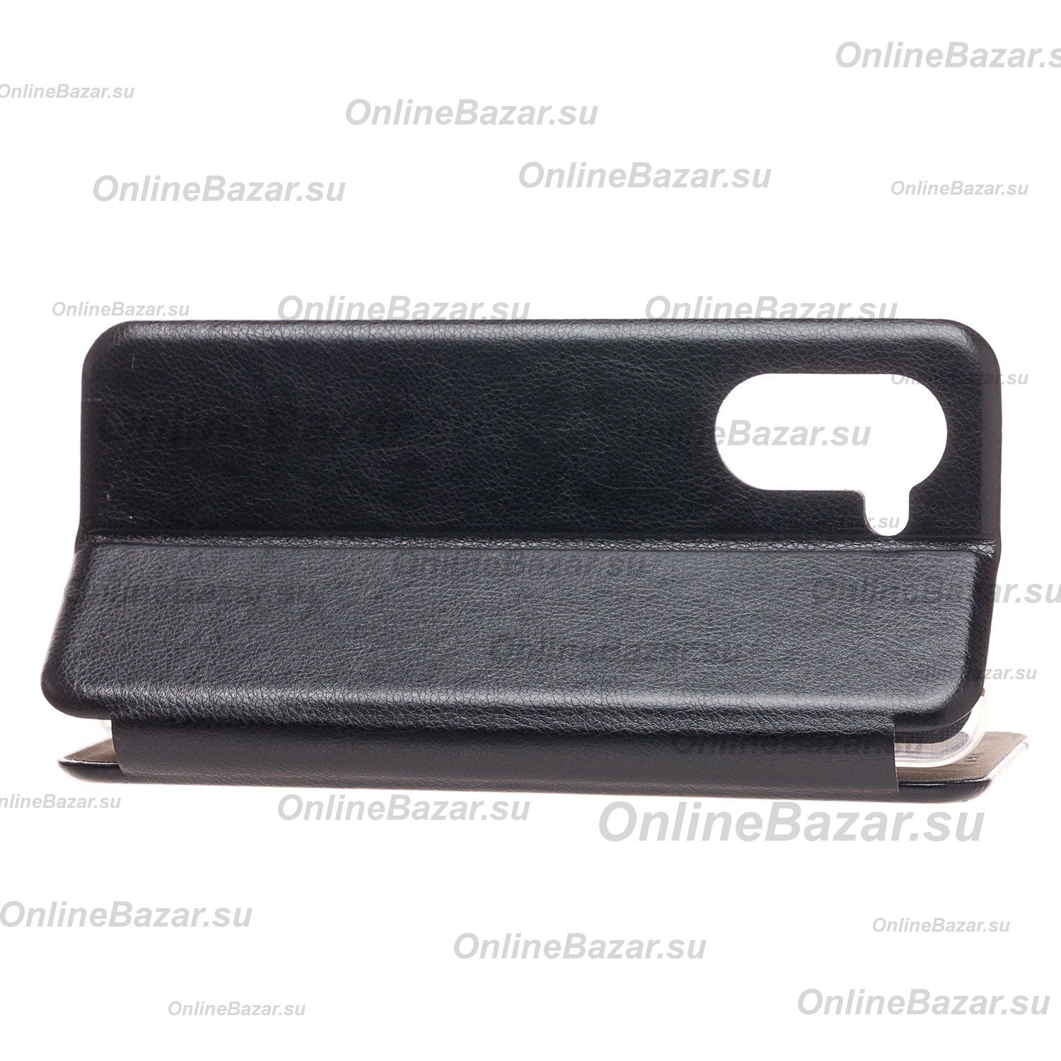 Чехол для Oppo A17 флип боковой кожзам №3 <черный> ― OnlineBazar.su
