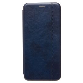 Чехол для Samsung SM-A566B (Galaxy A56 5G) флип боковой кожзам №3 <синий>