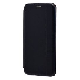 Чехол для Tecno Spark 40 Pro+ (KM7) флип боковой кожзам №3 <черный>