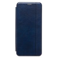 Чехол для Xiaomi Poco M7 флип боковой кожзам №3 <синий> ― OnlineBazar.su